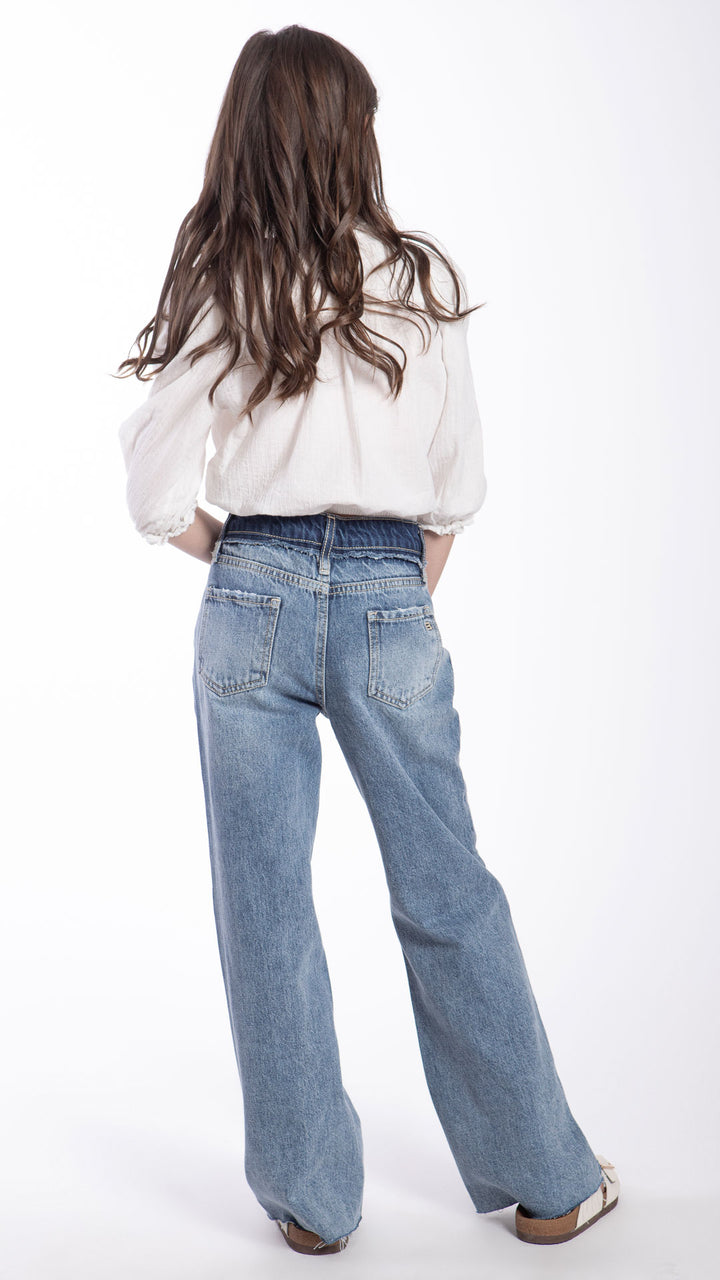 Pantalón Vintage Loose Niña Balam BL7435