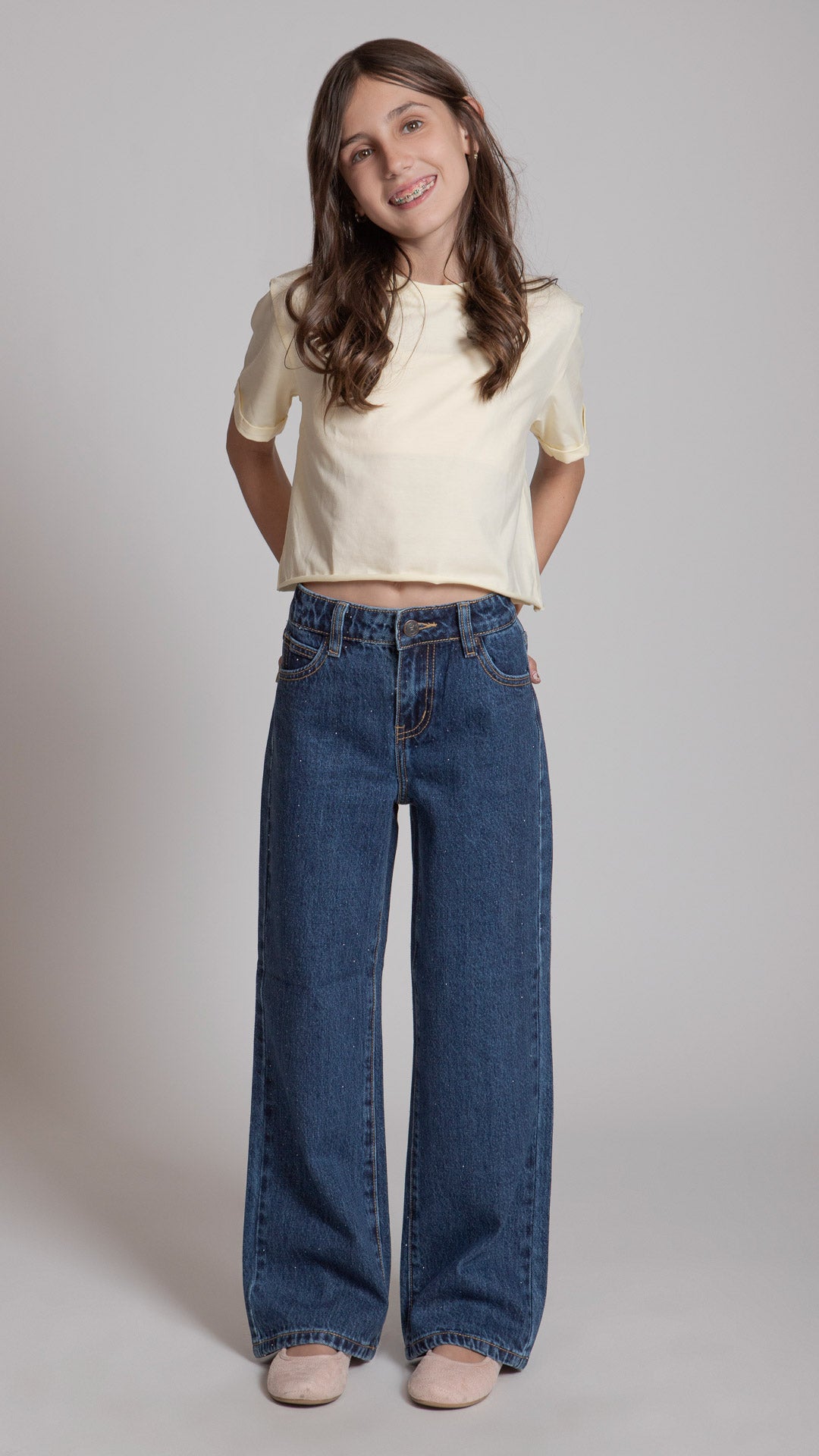 Pantalón Vintage Loose Niña Balam BL7437