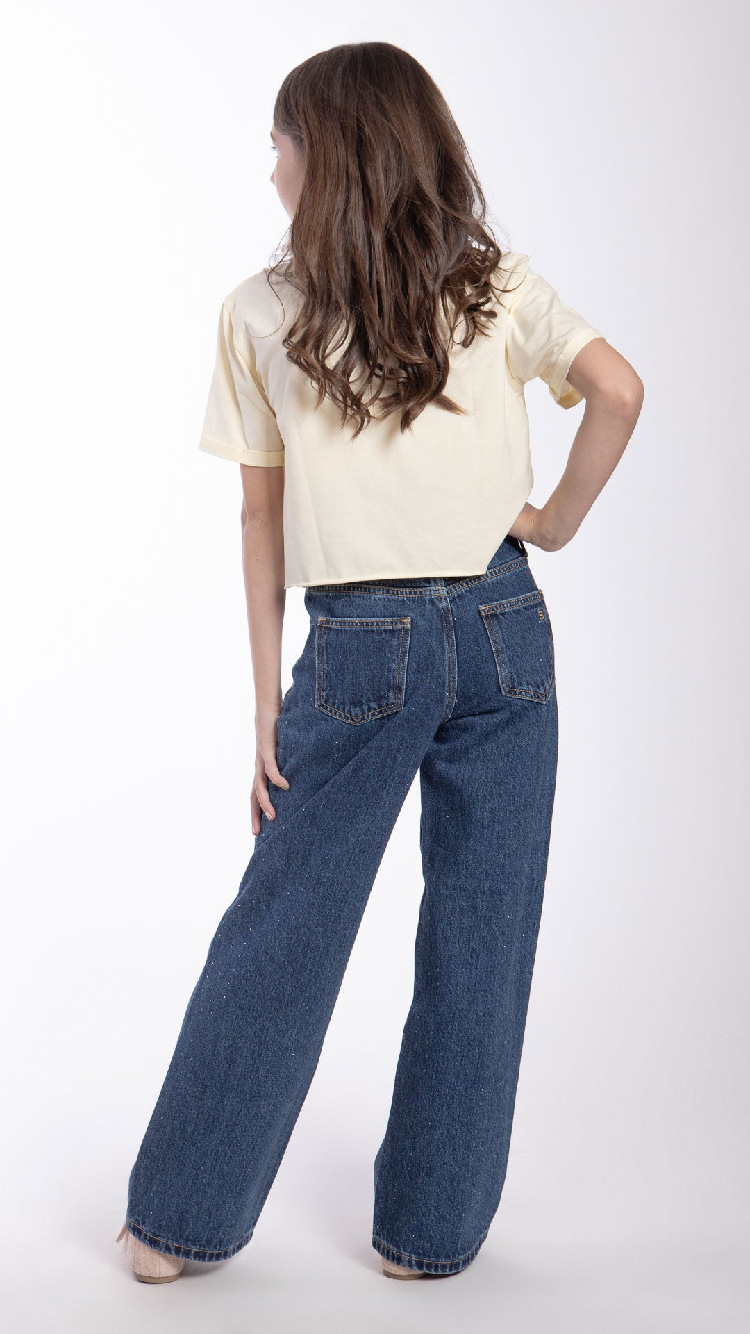 Pantalón Vintage Loose Niña Balam BL7437