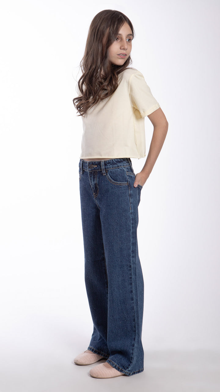 Pantalón Vintage Loose Niña Balam BL7437