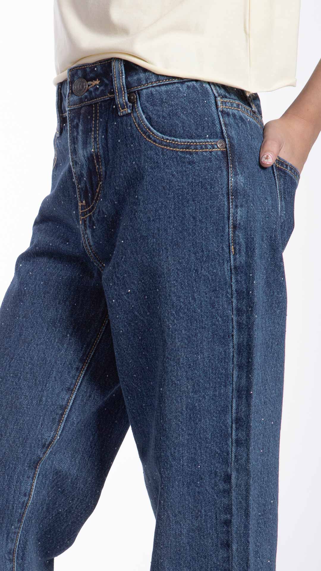 Pantalón Vintage Loose Niña Balam BL7437