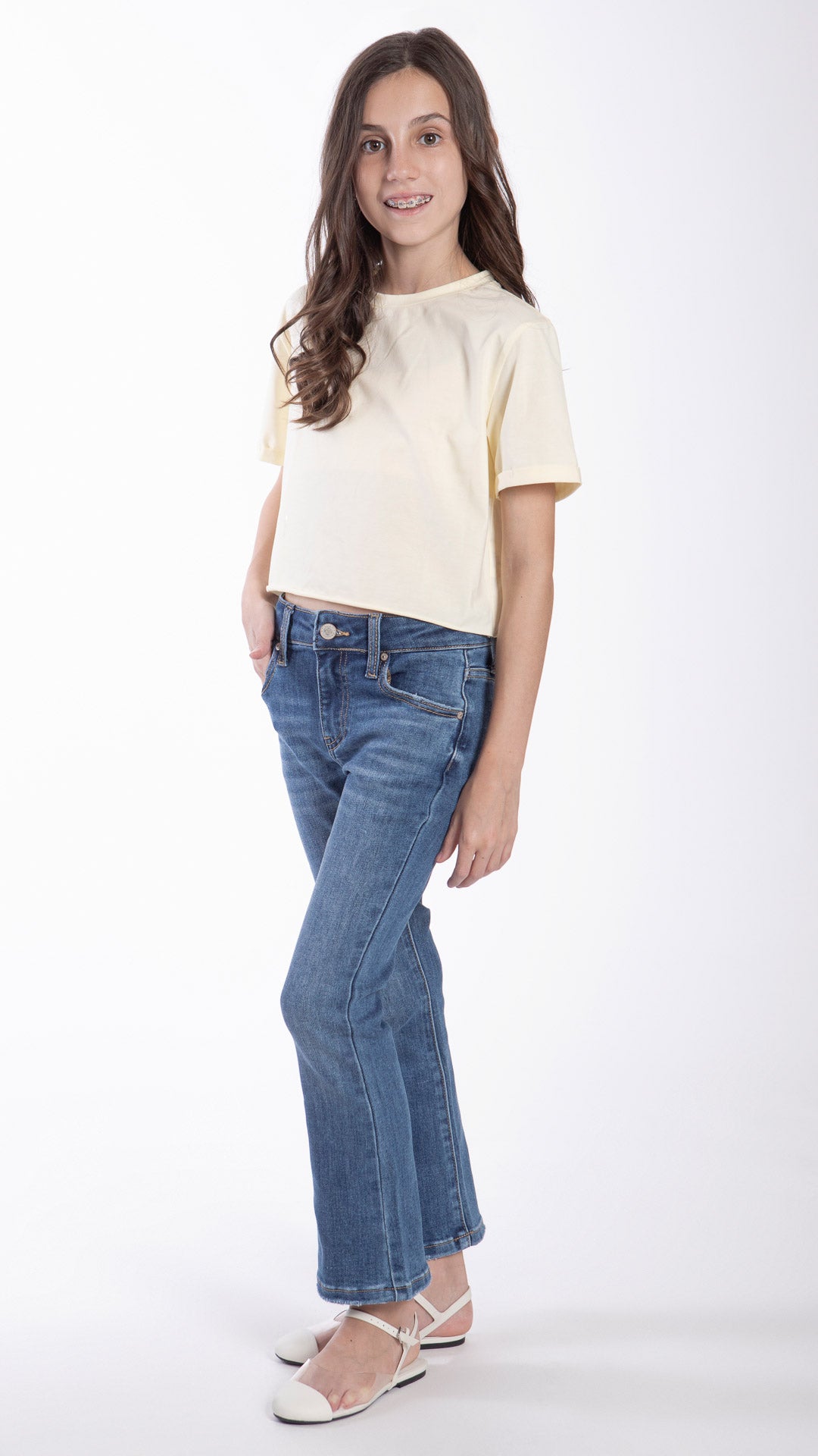 Pantalón Flare Niña Balam BL7440