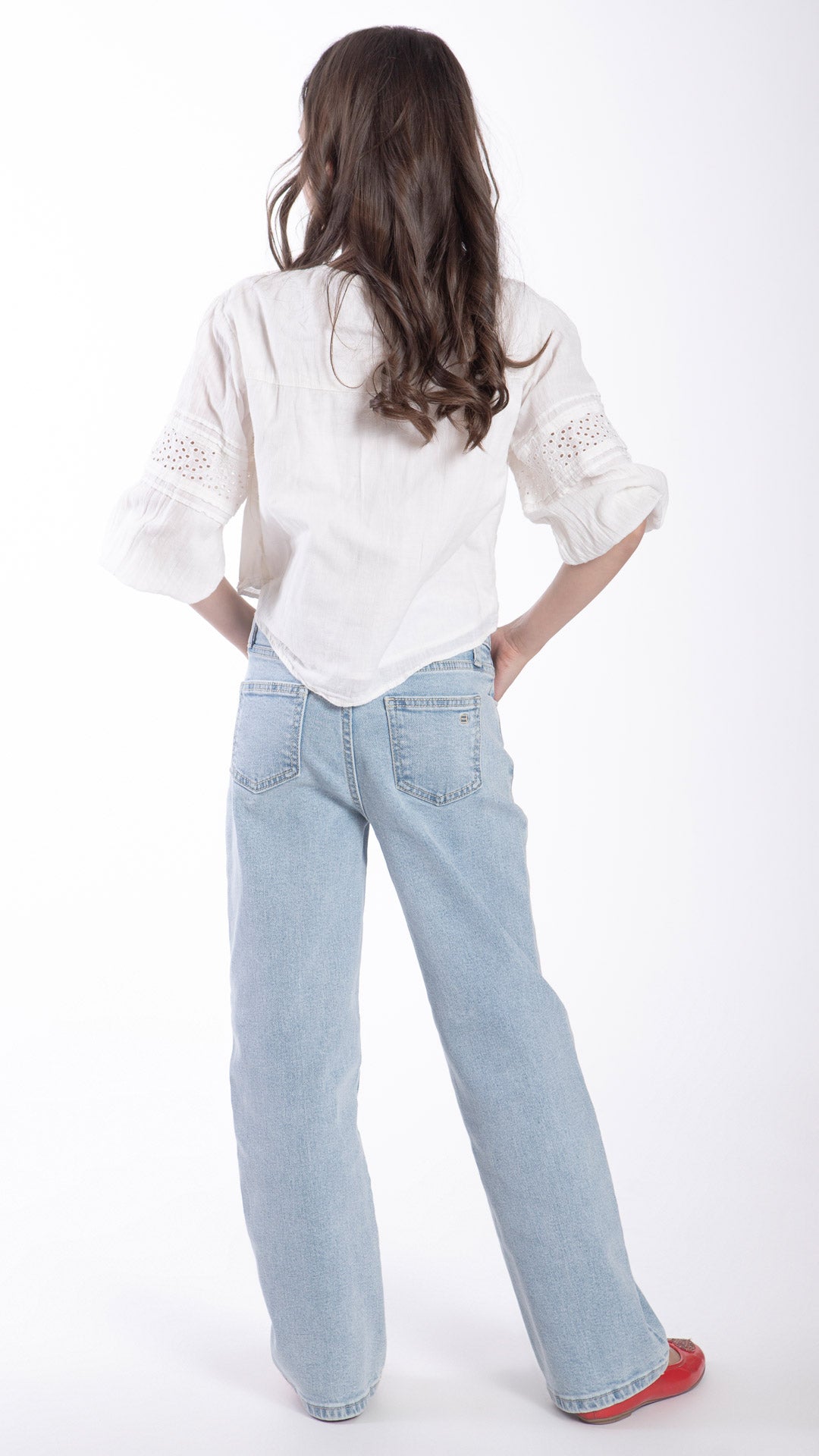 Pantalón Wide Leg Niña Balam BL7479