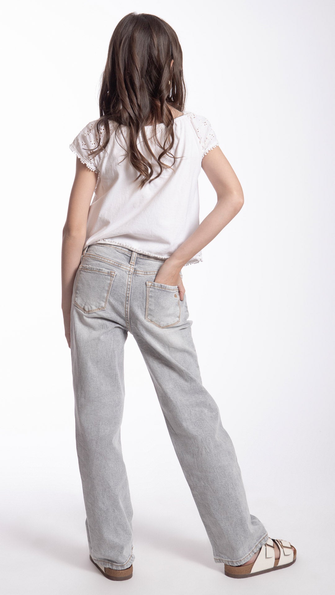 Pantalón Wide Leg Niña Balam BL7480