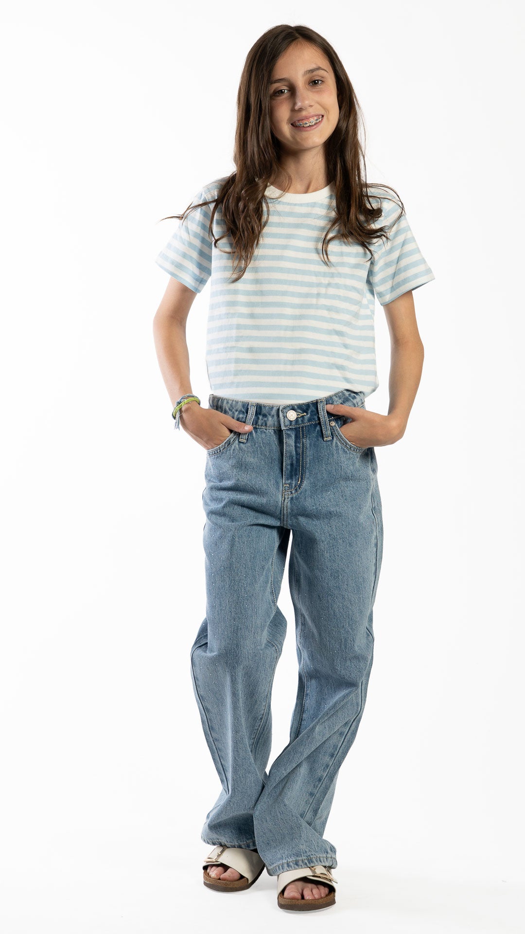 Pantalón Vintage Loose Niña Balam BL7501