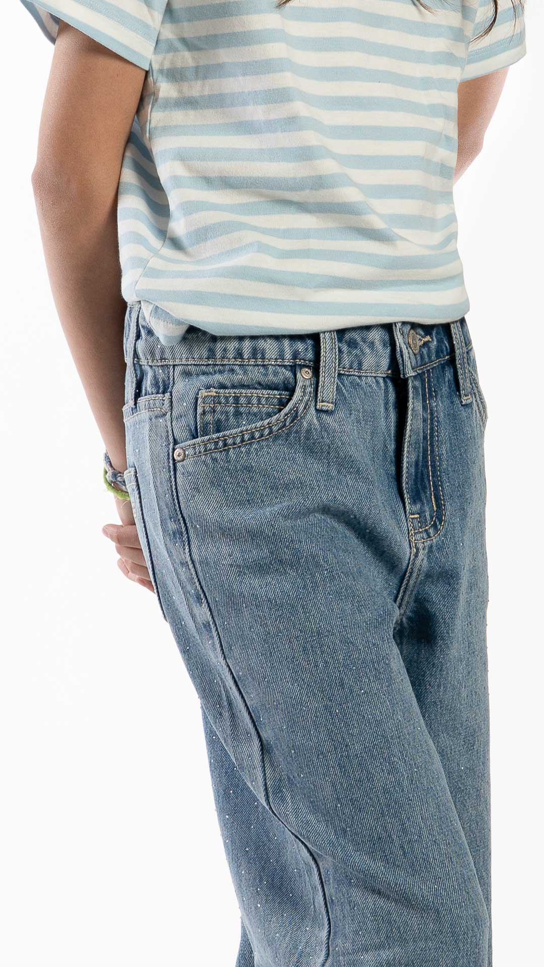 Pantalón Vintage Loose Niña Balam BL7501