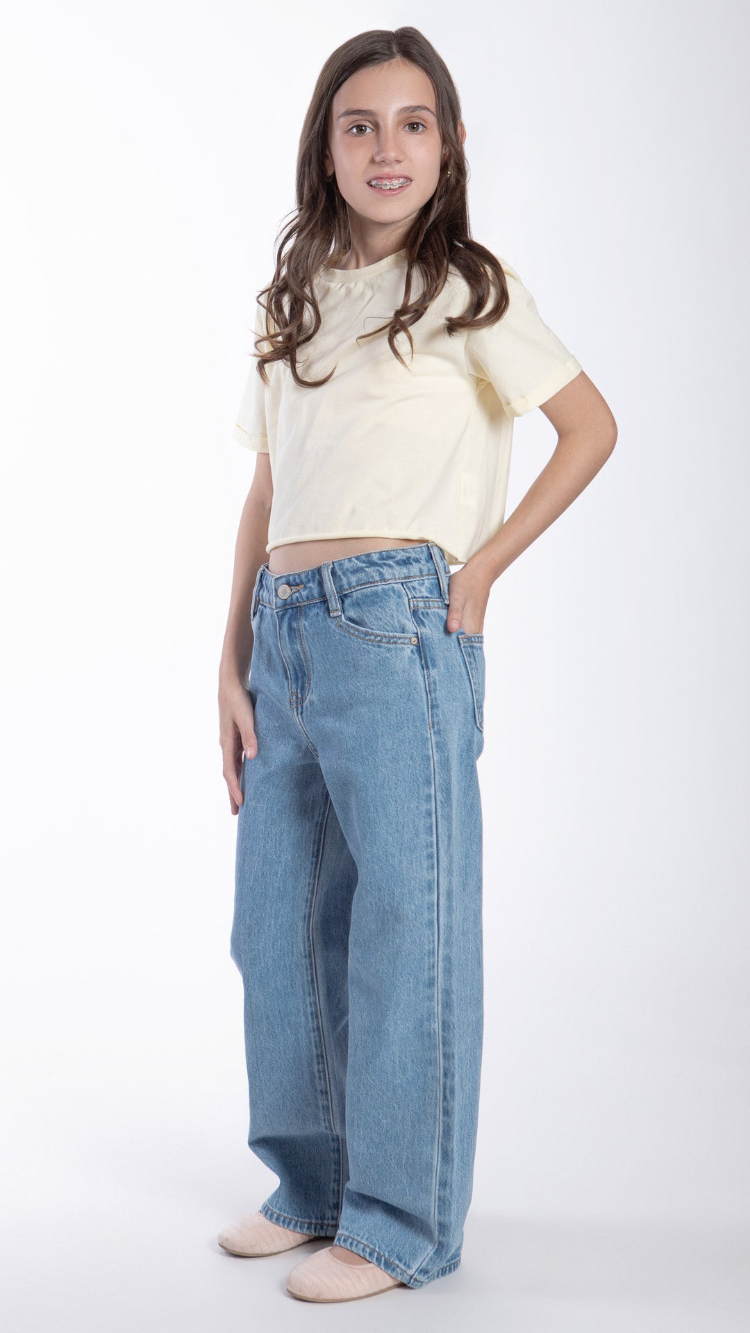 Pantalón Vintage Loose Niña Balam BL7532