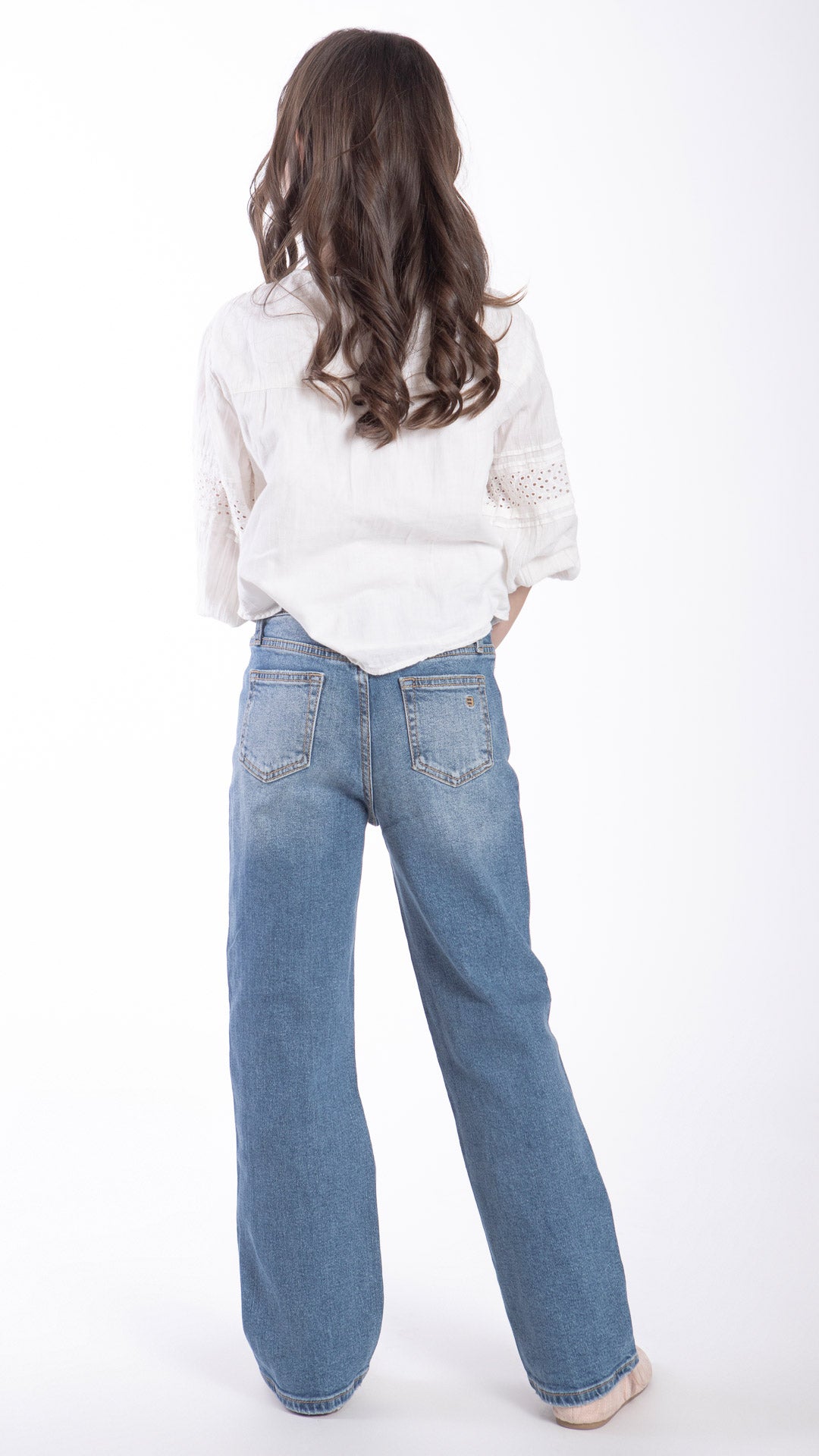 Pantalón Wide Leg Niña Balam BL7536