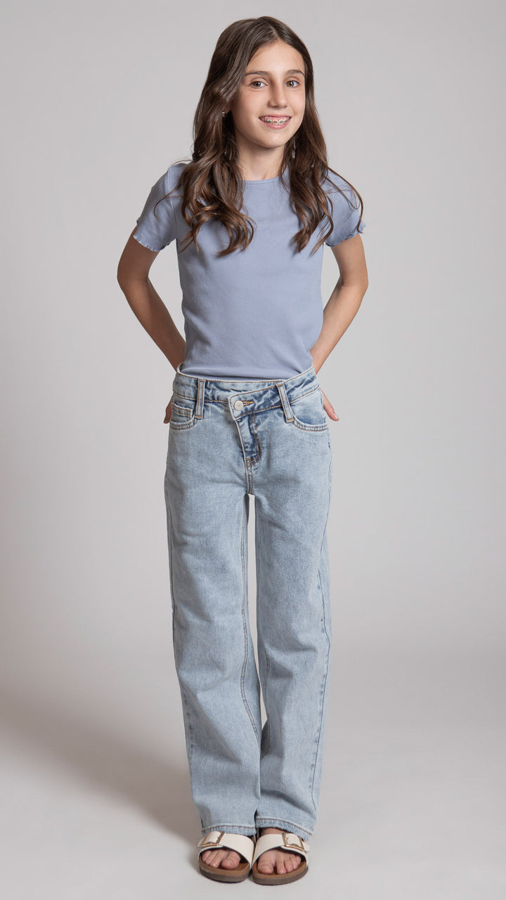 Pantalón Wide Leg Niña Balam BL7537