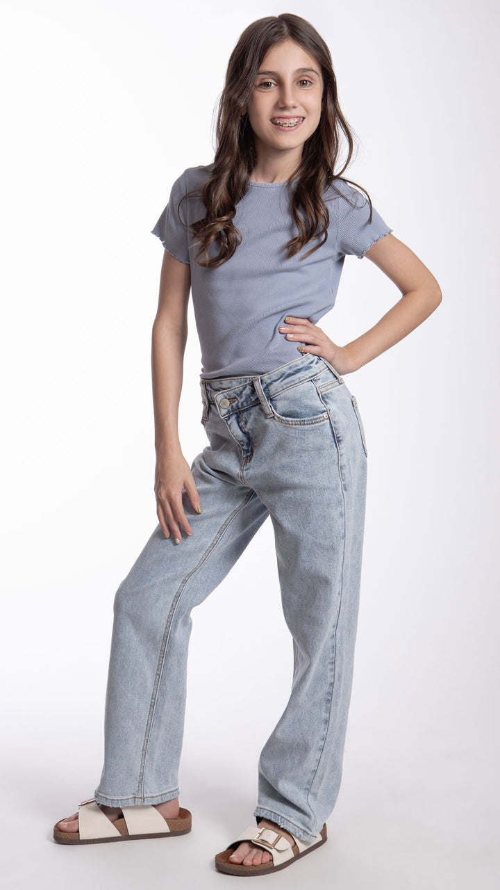 Pantalón Wide Leg Niña Balam BL7537