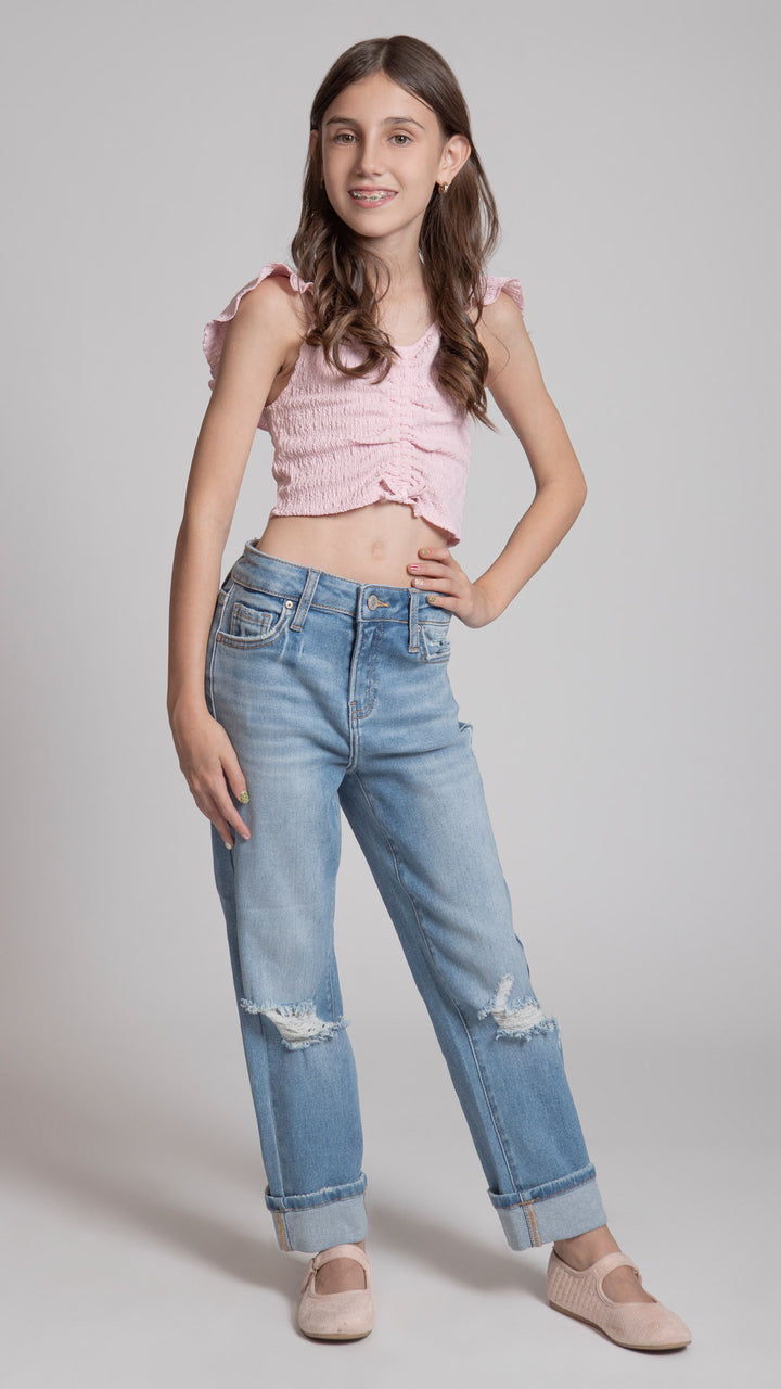 Pantalón Boyfriend Niña Balam BL7548