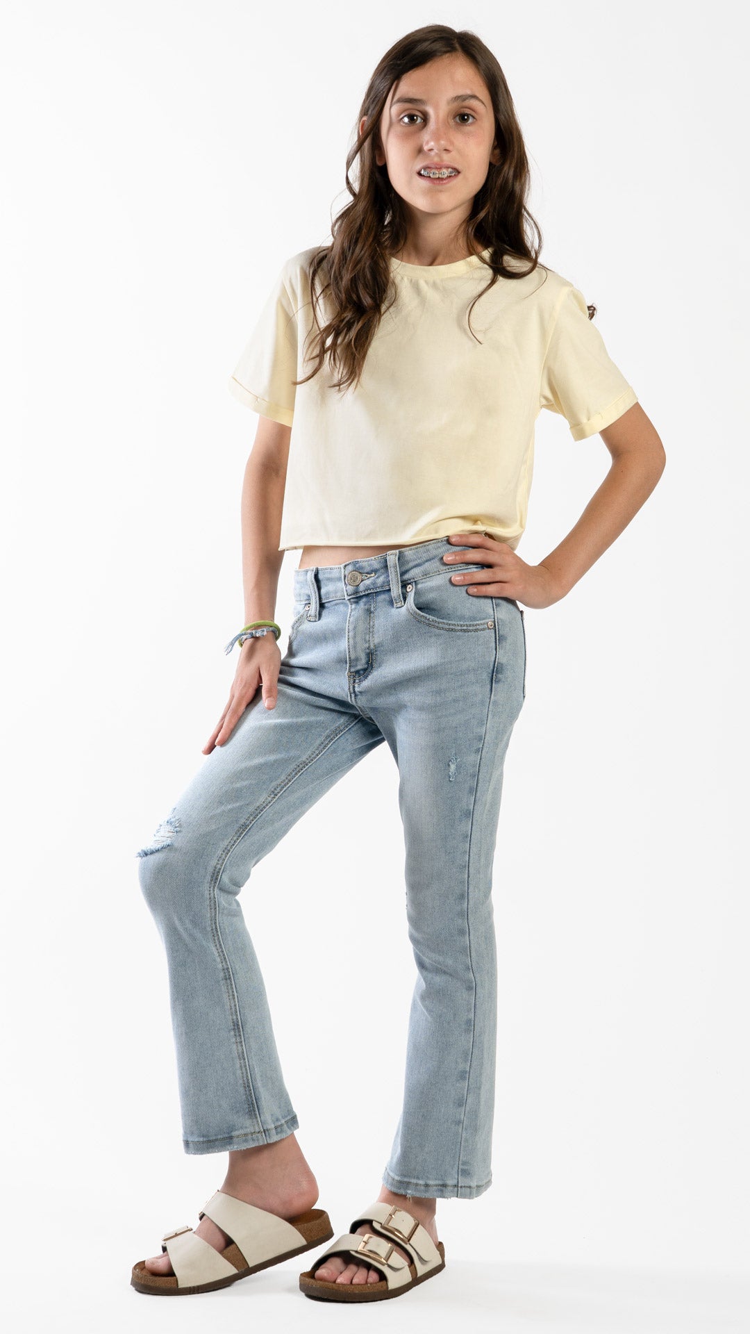 Pantalón Flare Niña Balam BL7554