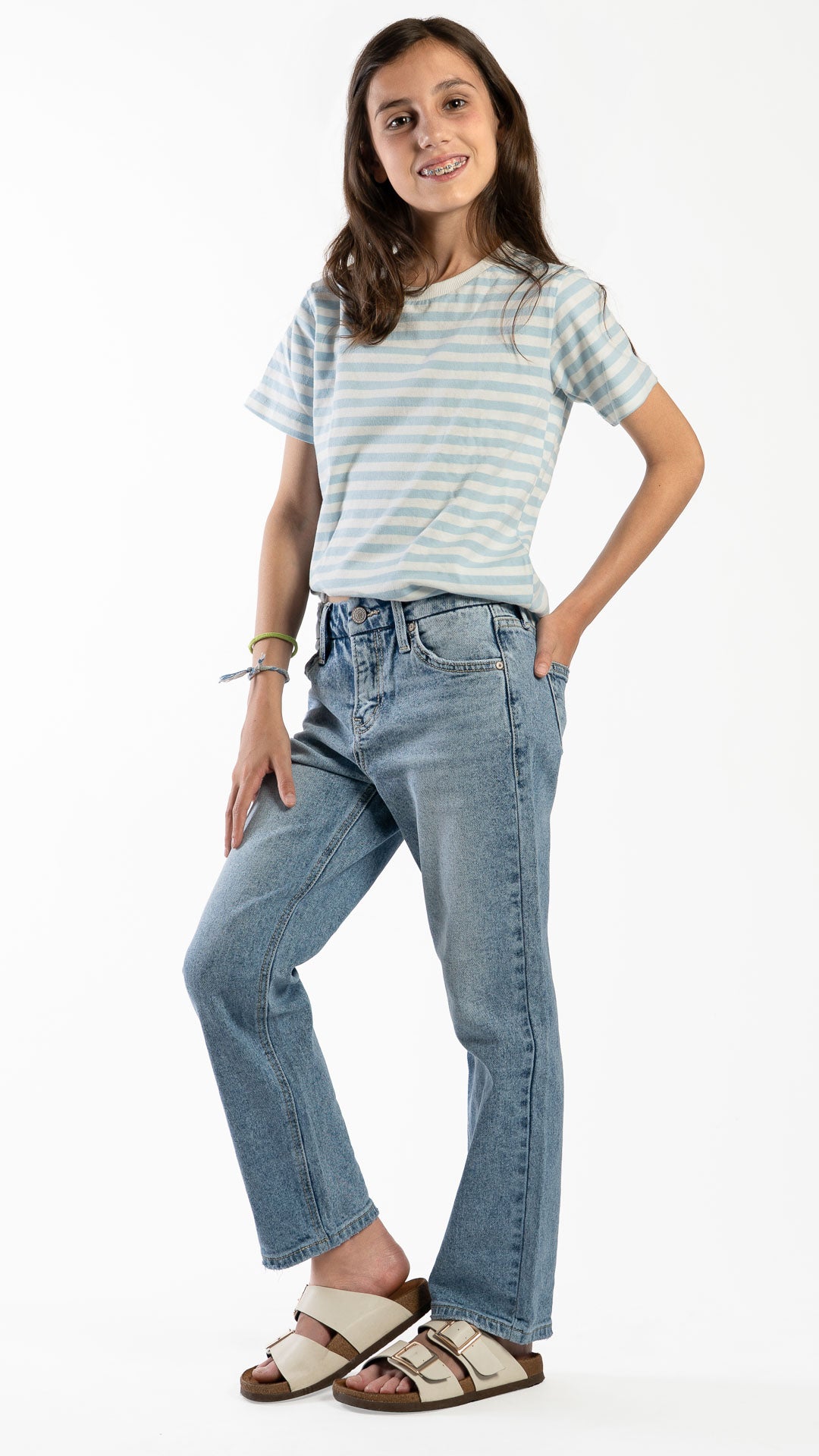Pantalón Straight Niña Balam BL7573