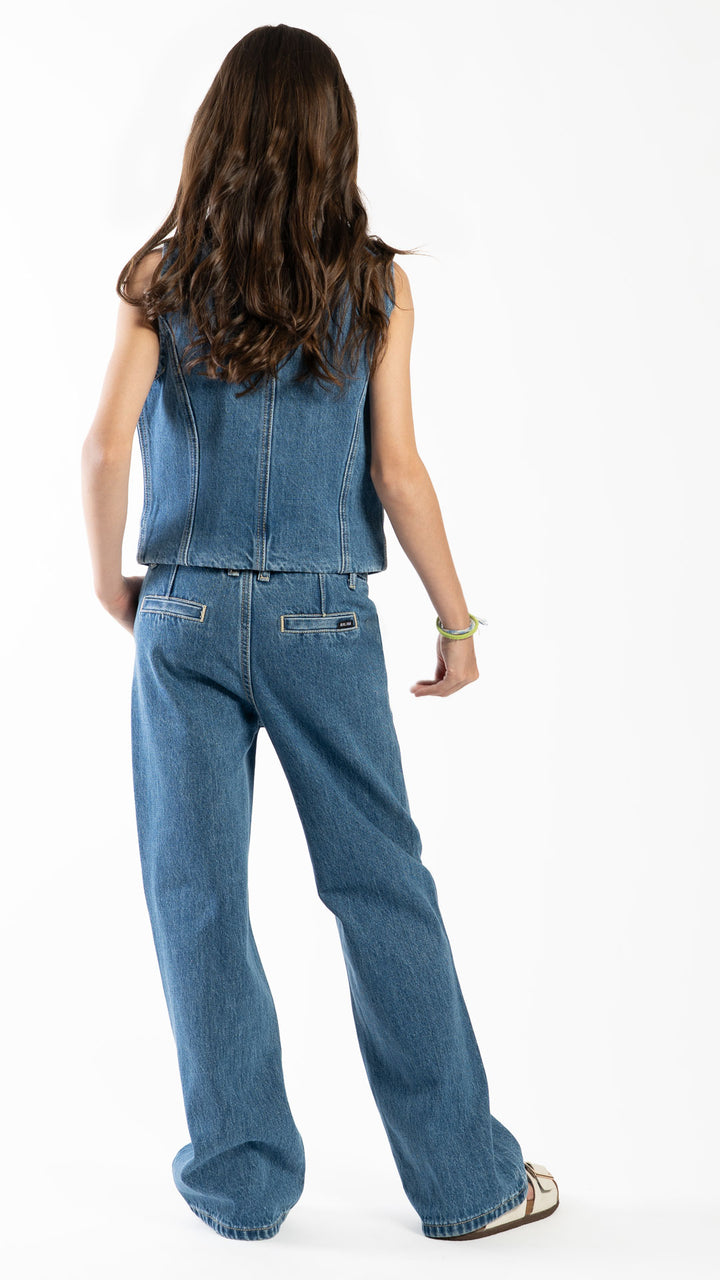 Pantalón Vintage Loose Niña Balam BL7579