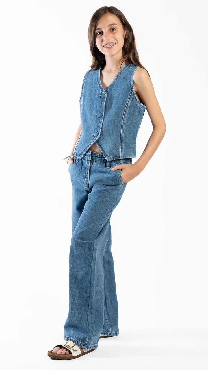 Pantalón Vintage Loose Niña Balam BL7579