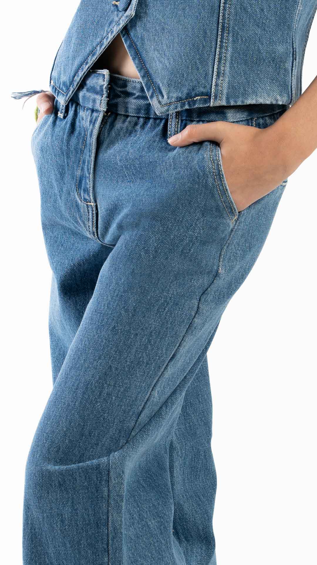 Pantalón Vintage Loose Niña Balam BL7579