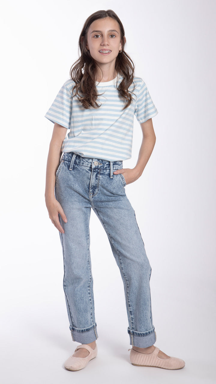 Pantalón Straight Niña Balam BL7586