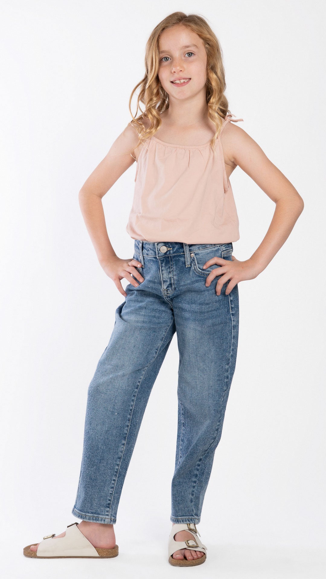 Pantalón Barrel Niña Balam BL7615