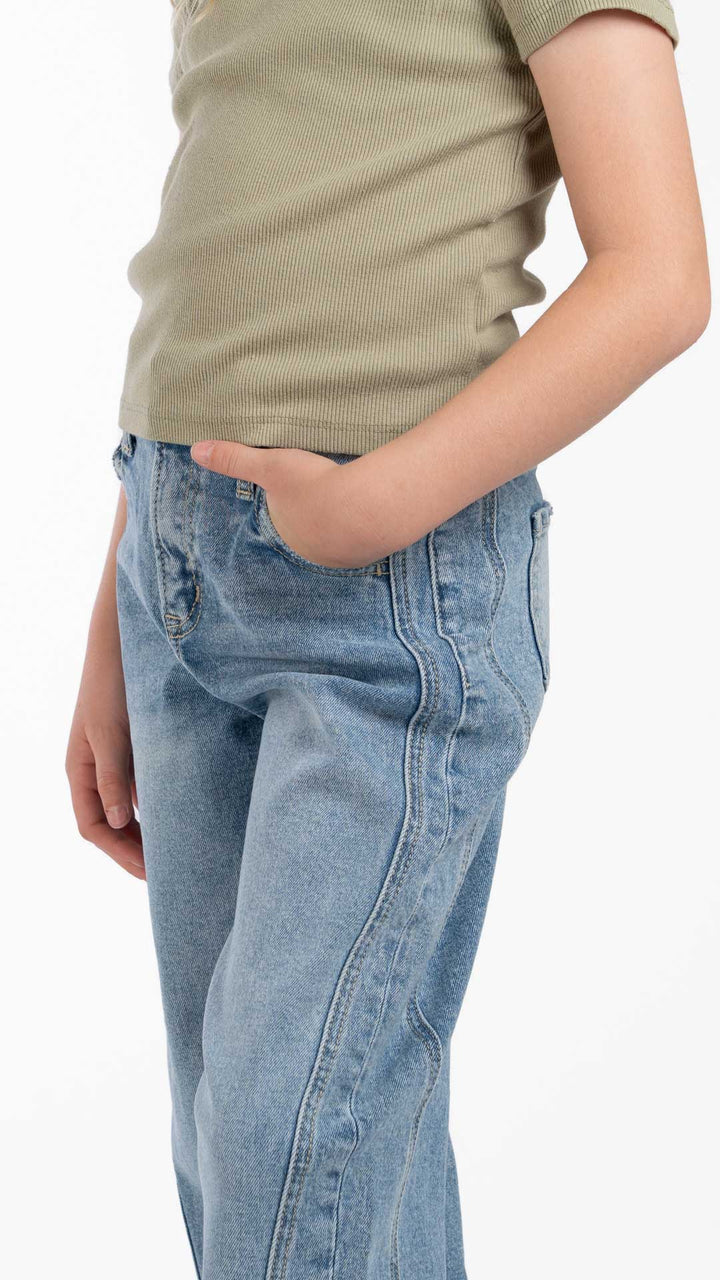 Pantalón Barrel Niña Balam BL7616