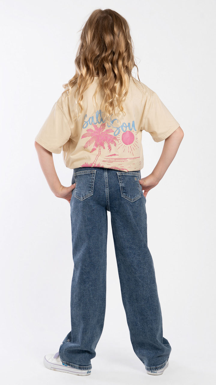 Pantalón Wide Leg Niña Balam BL7621