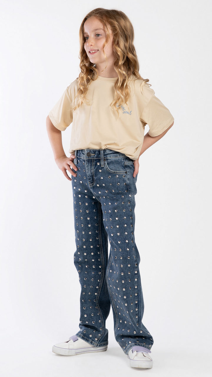 Pantalón Wide Leg Niña Balam BL7621