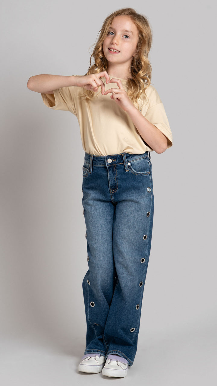 Pantalón Vintage Loose Niña Balam BL7623