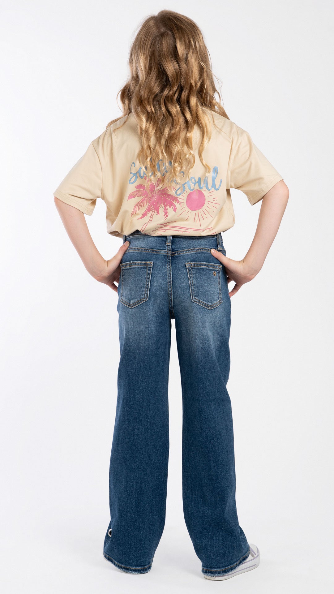 Pantalón Vintage Loose Niña Balam BL7623