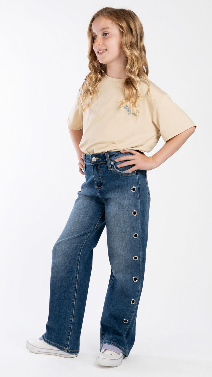 Pantalón Vintage Loose Niña Balam BL7623