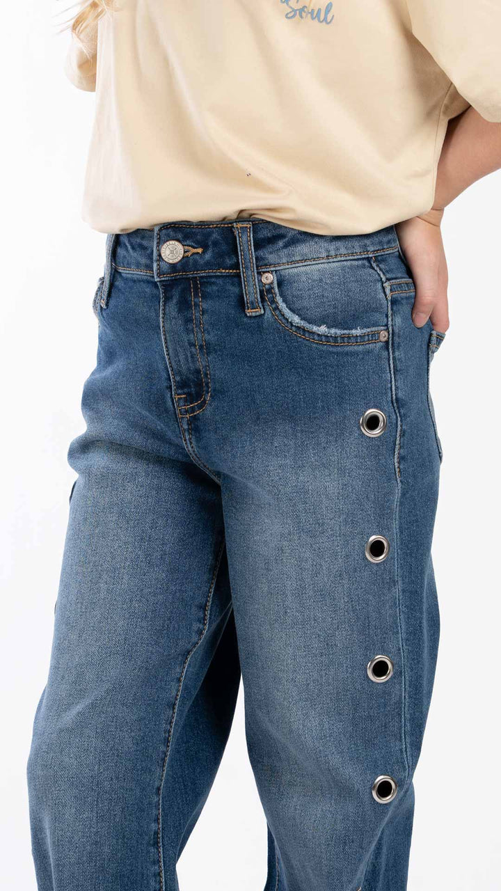 Pantalón Vintage Loose Niña Balam BL7623