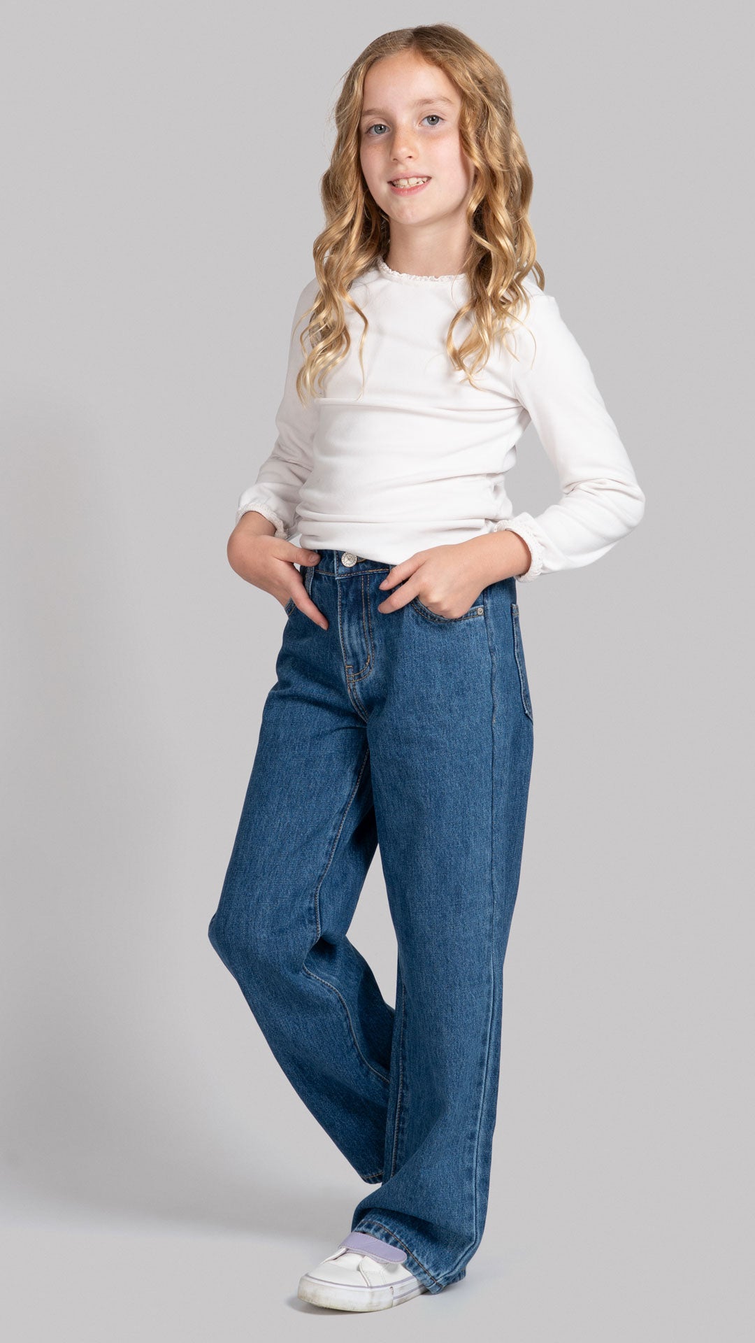 Pantalón Vintage Loose Niña Balam BL7646