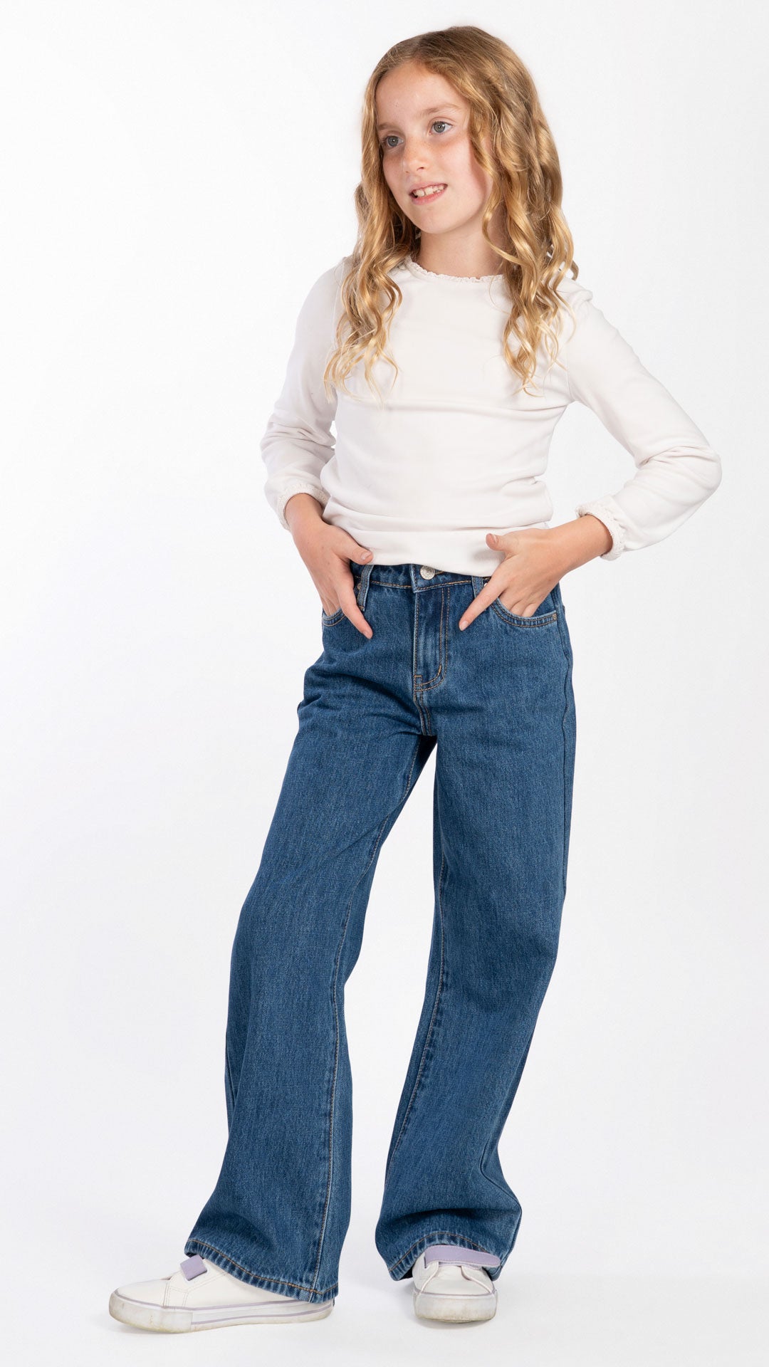 Pantalón Vintage Loose Niña Balam BL7646