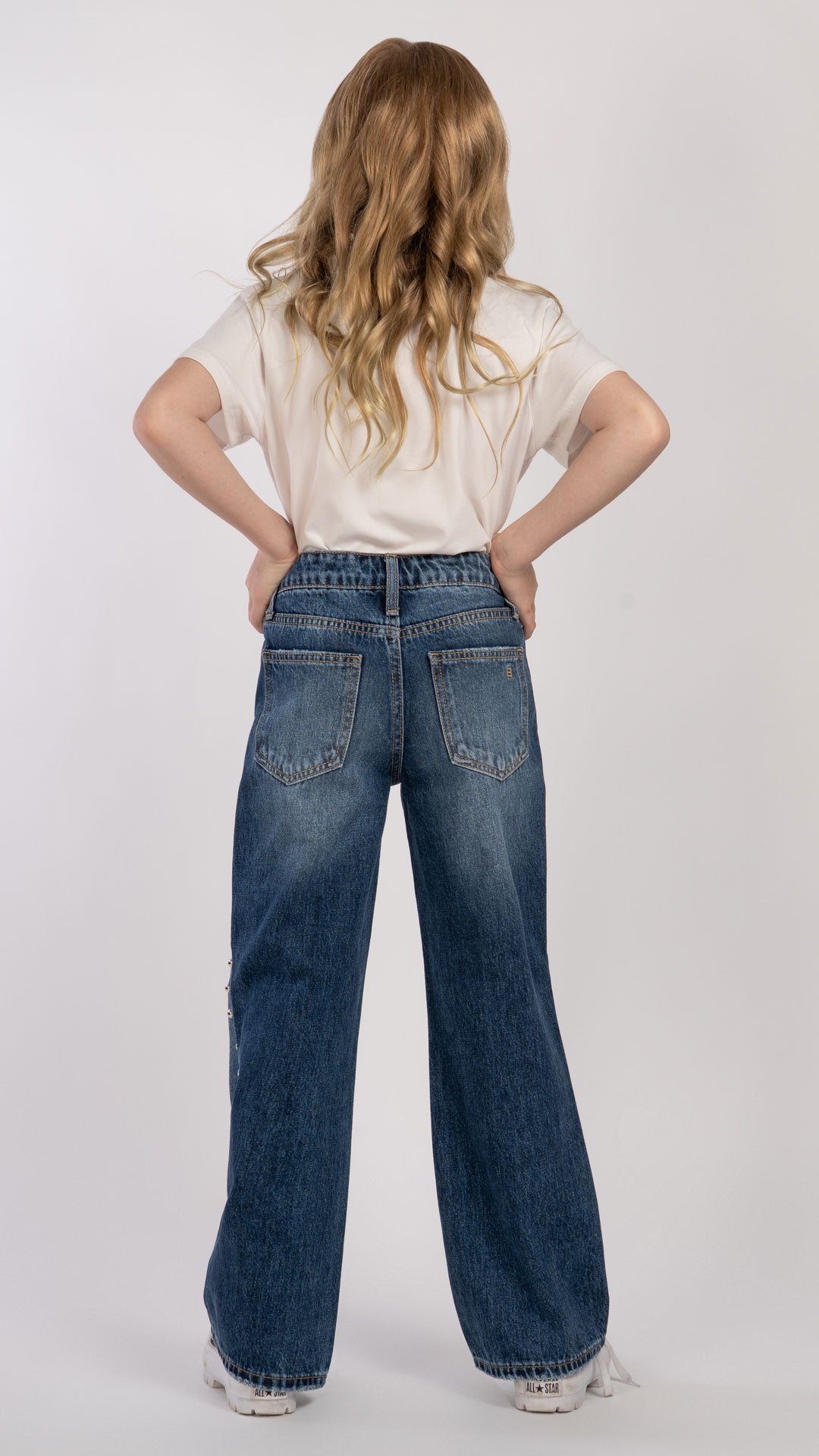 Pantalón Vintage Loose Niña Balam BL7649
