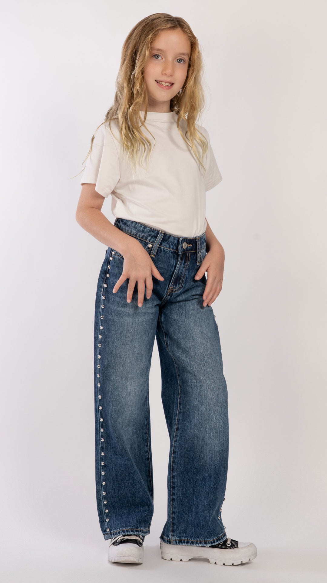 Pantalón Vintage Loose Niña Balam BL7649