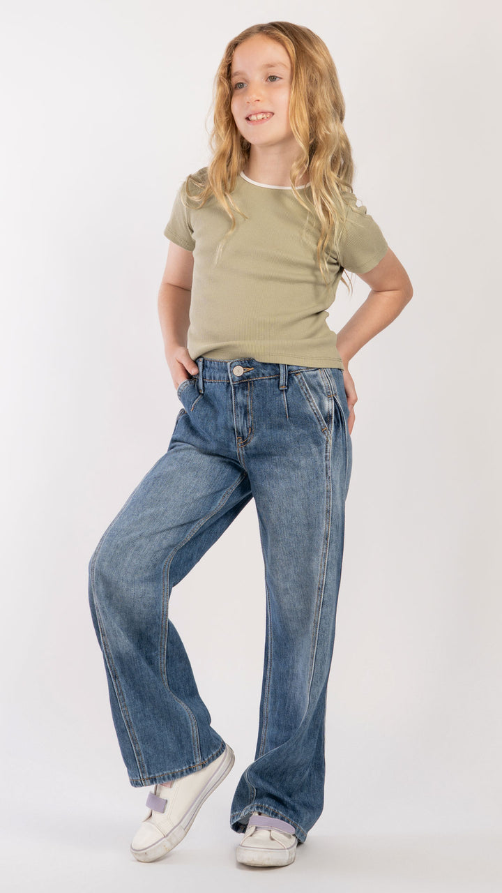 Pantalón Vintage Loose Niña Balam BL7651