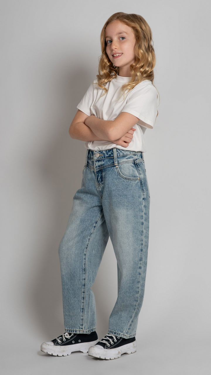 Pantalón Barrel Niña Balam BL7709