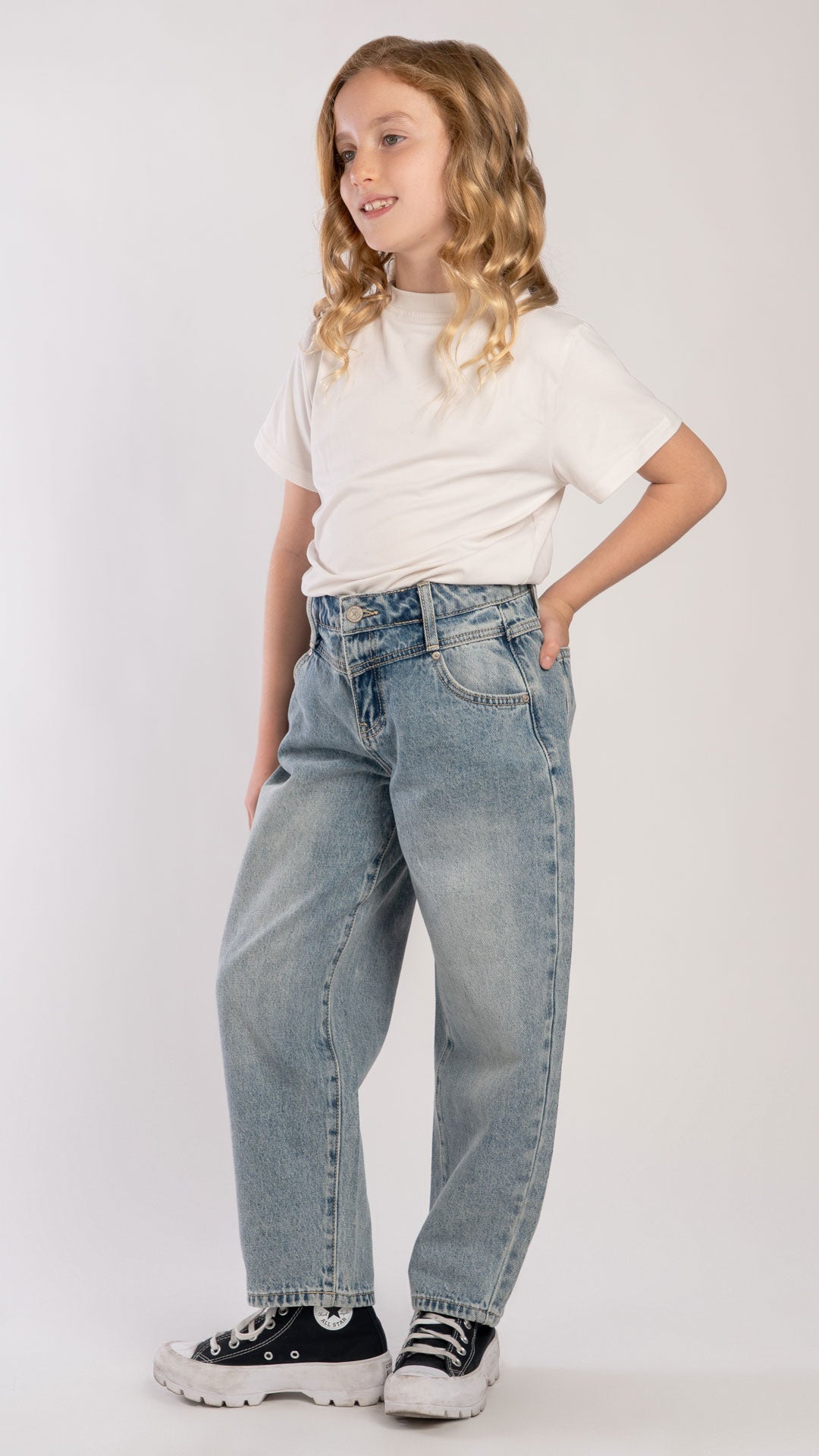 Pantalón Barrel Niña Balam BL7709