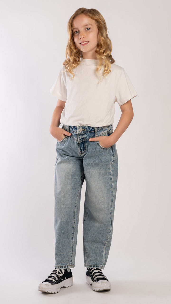 Pantalón Barrel Niña Balam BL7709