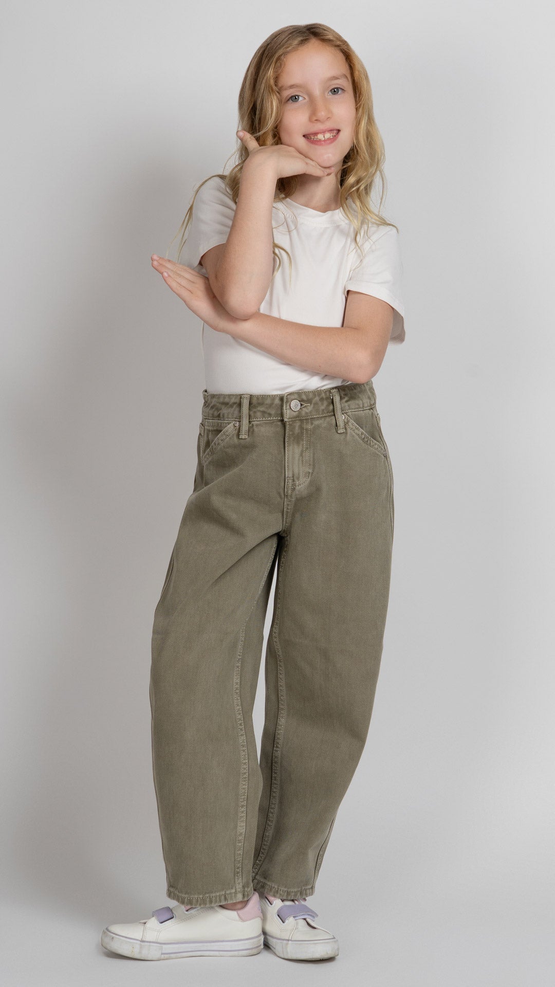Pantalón Barrel Niña Balam BL7710