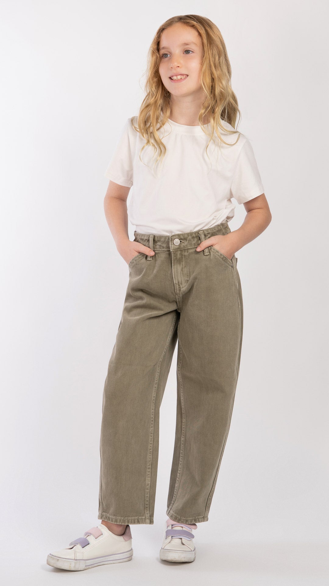 Pantalón Barrel Niña Balam BL7710