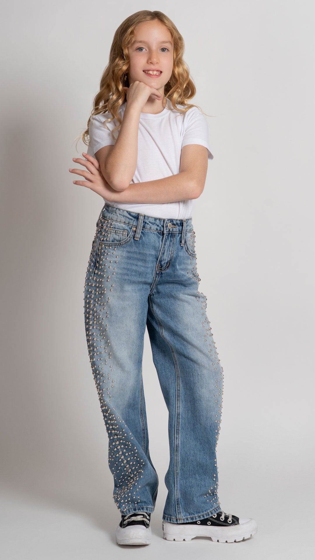 Pantalón Wide Leg Niña Balam BL7713