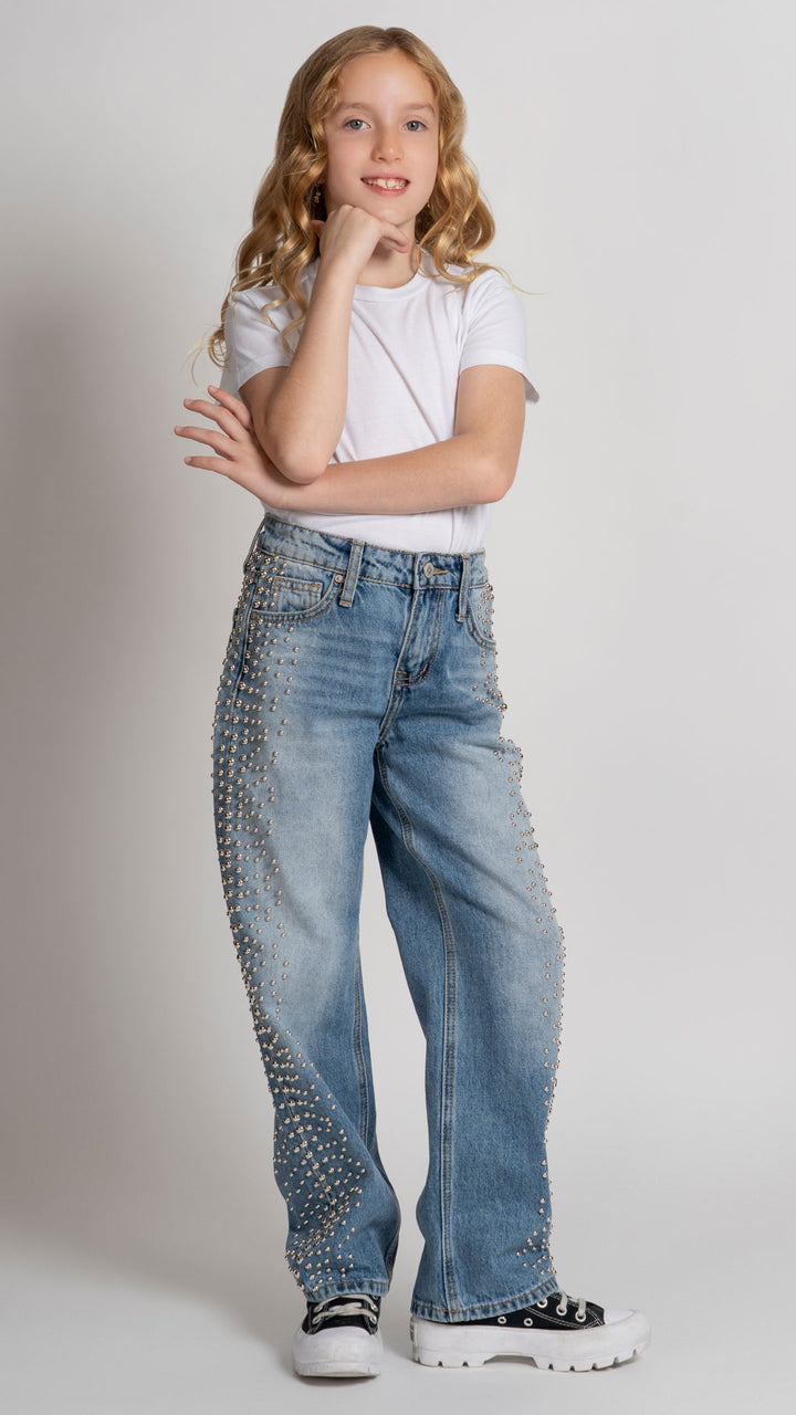 Pantalón Wide Leg Niña Balam BL7713
