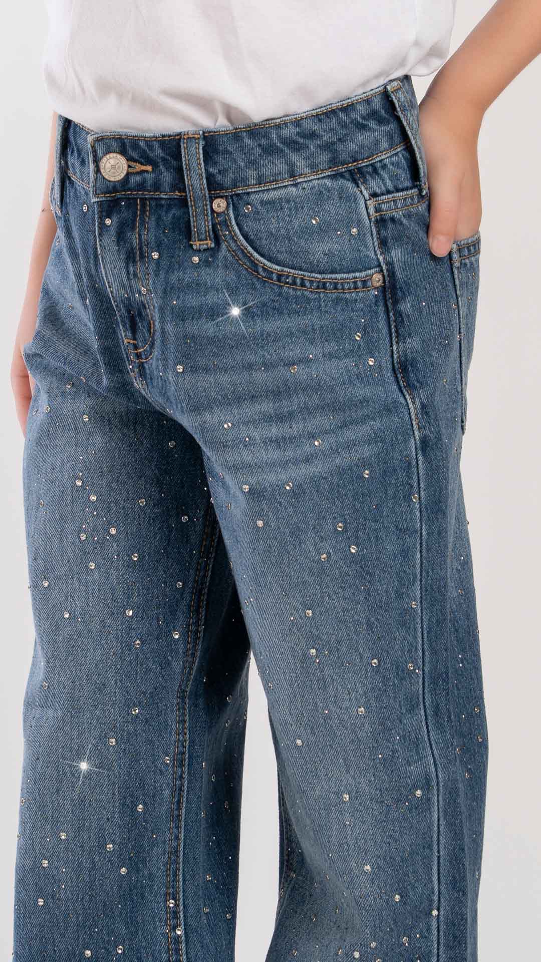 Pantalón Wide Leg Niña Balam BL7714
