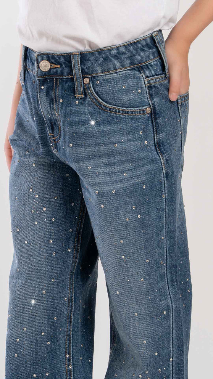 Pantalón Wide Leg Niña Balam BL7714