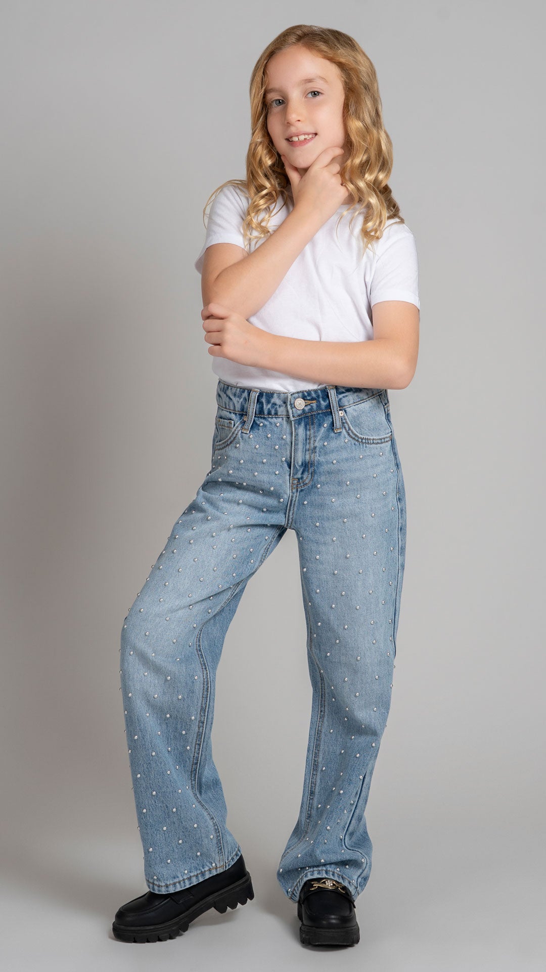Pantalón Wide Leg Niña Balam BL7716