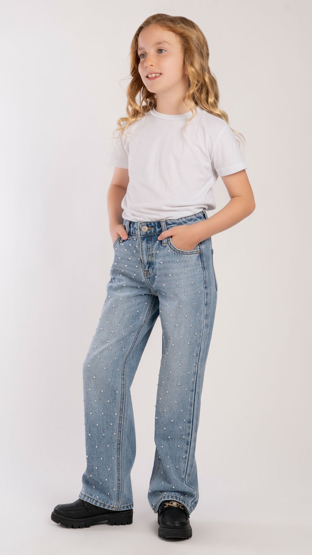 Pantalón Wide Leg Niña Balam BL7716