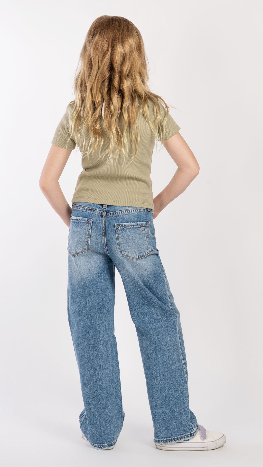 Pantalón Vintage Loose Niña Balam BL7737