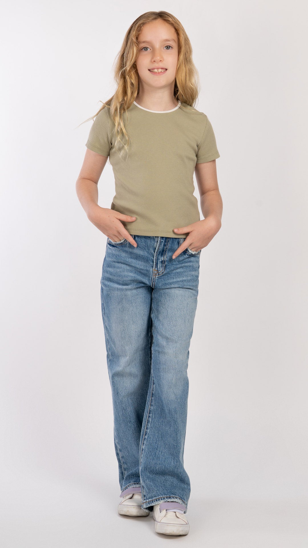 Pantalón Vintage Loose Niña Balam BL7737
