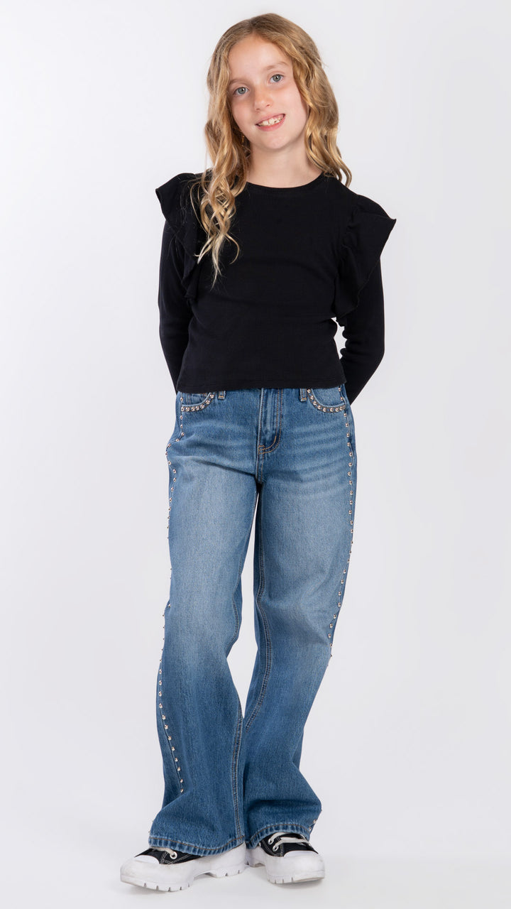 Pantalón Vintage Loose Niña Balam BL7756
