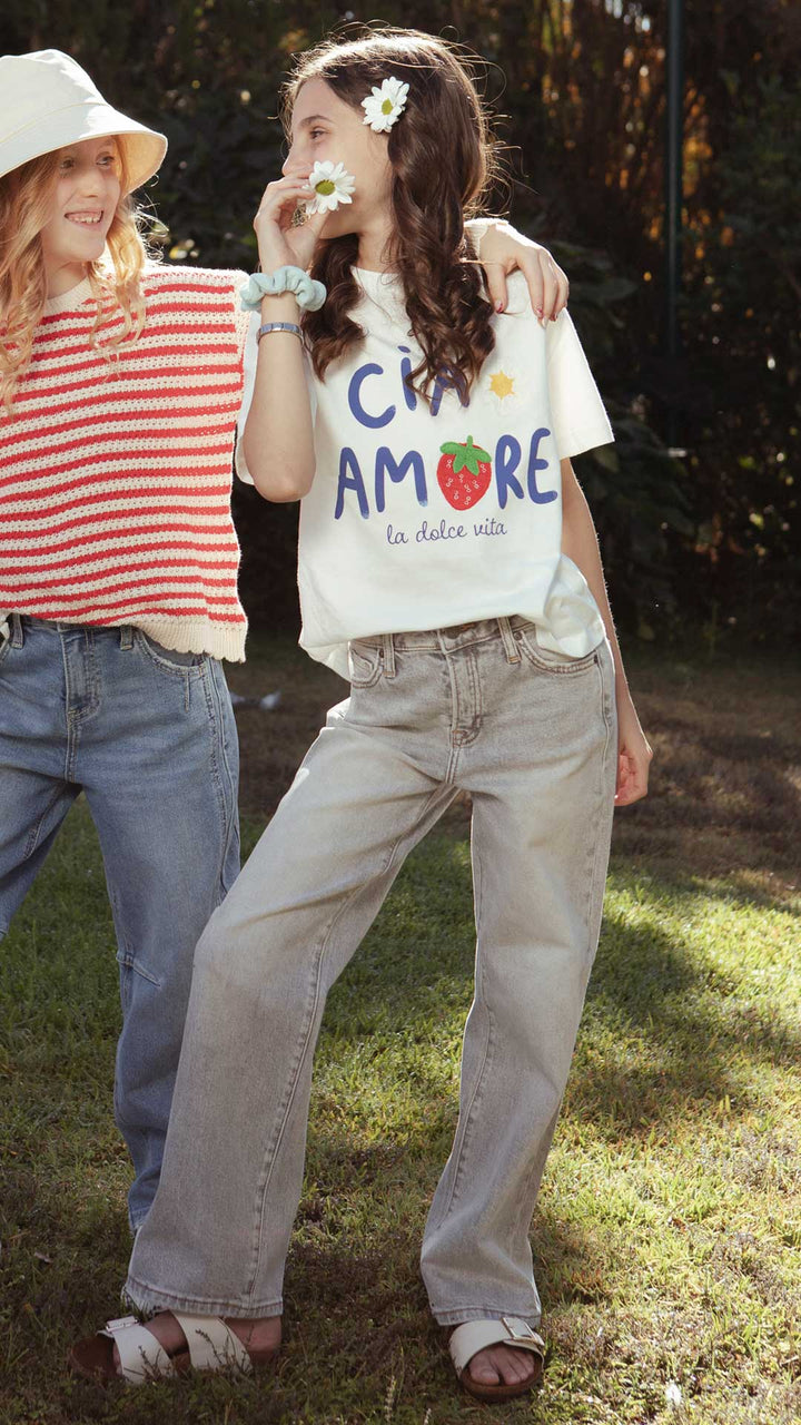 Pantalón Vintage Loose Niña Balam BL7502