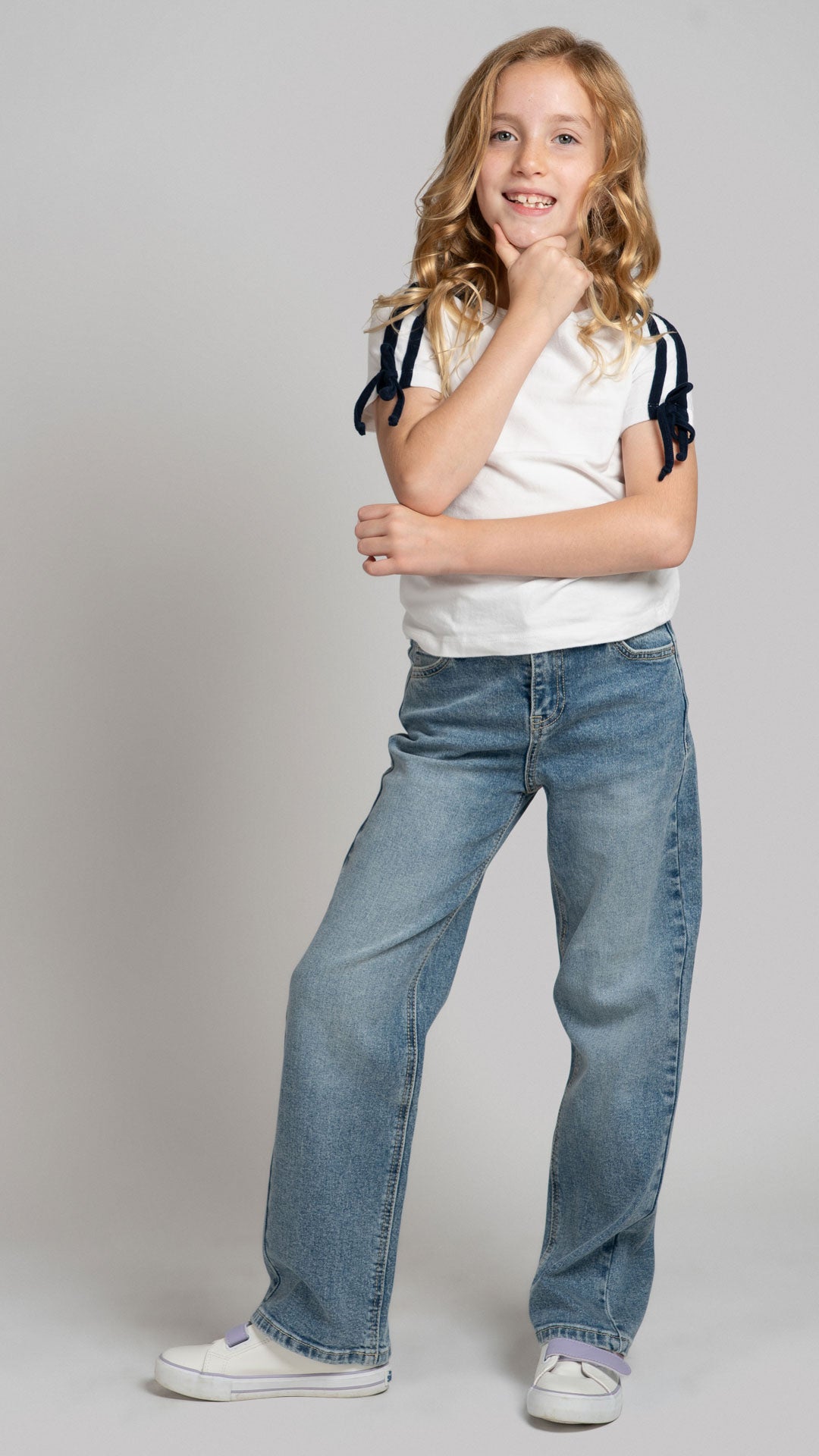 Pantalón Wide Leg Wide Leg Niña Balam BL7091